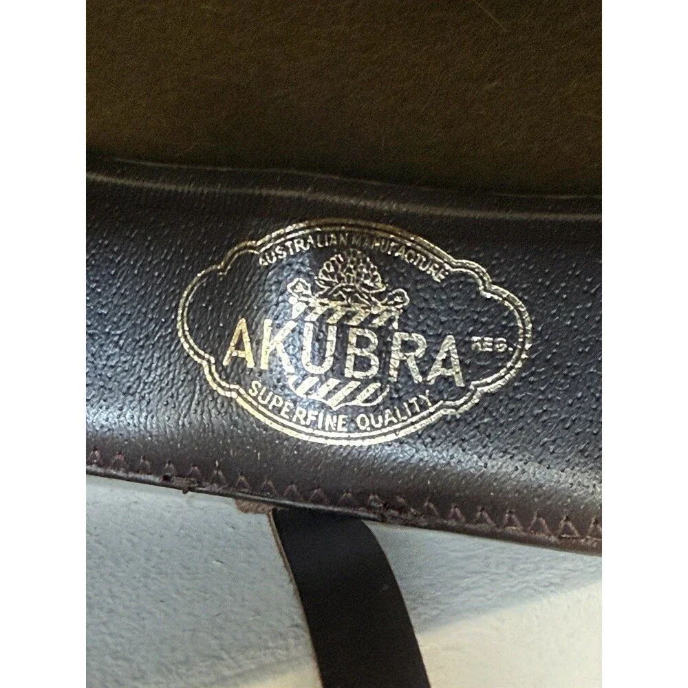 Akubra Aussie Slouch Hat 1601 Sz. 7 Superfine Pure Fur Australian Military Khaki